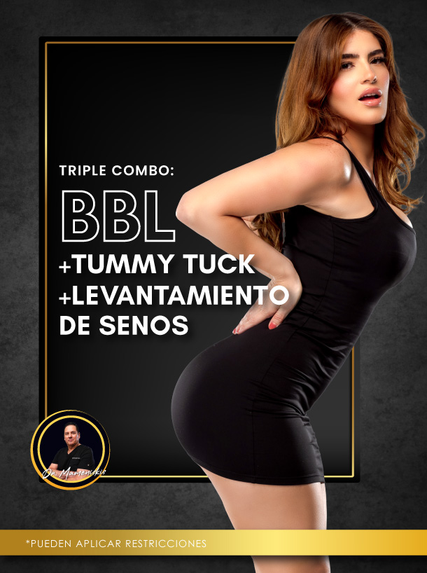 Combo: BBL, Tummy Tuck, and Breast Lift