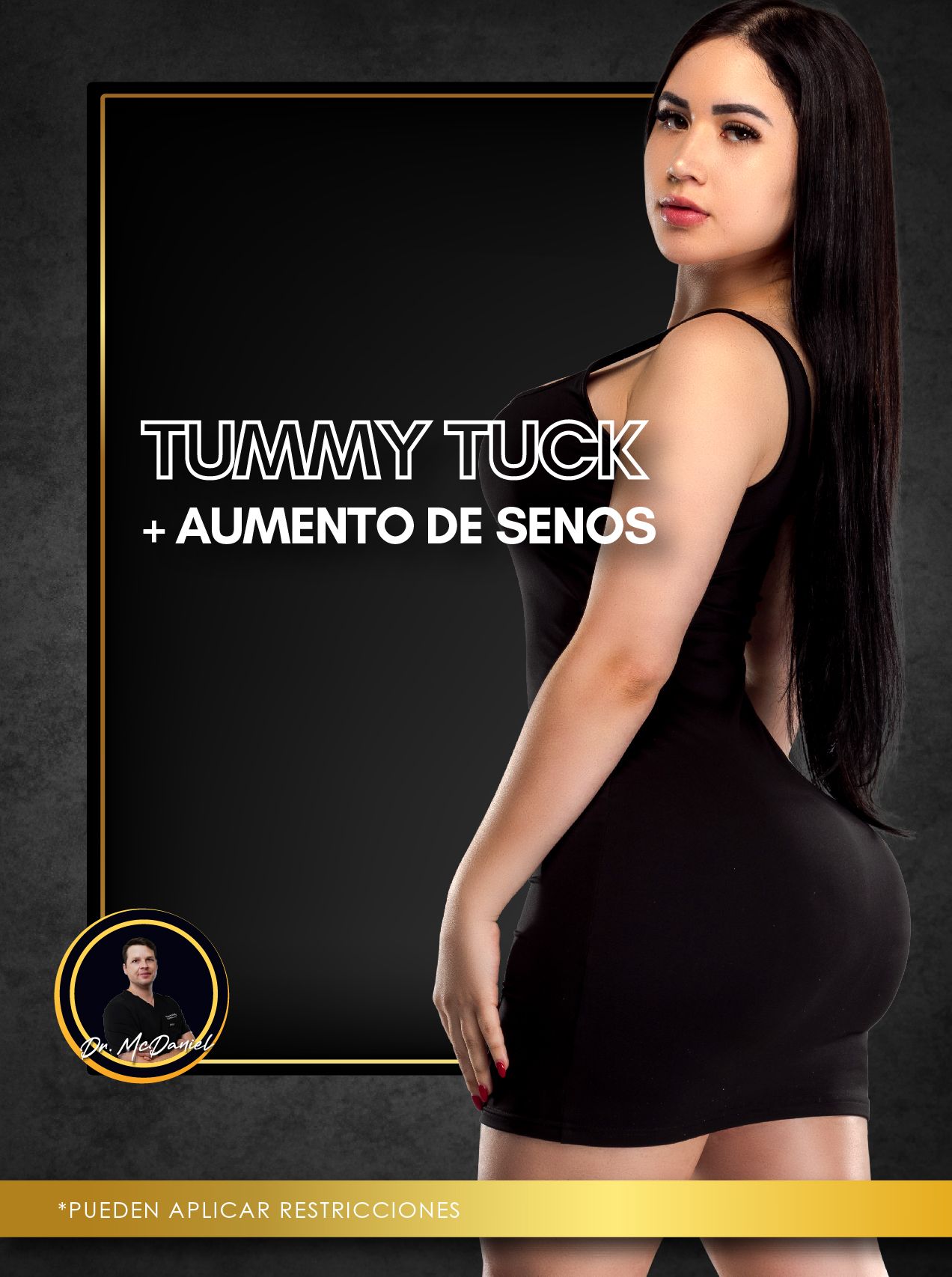 Tummy Tuck más Aumento de Senos con el Dr Mcdaniel