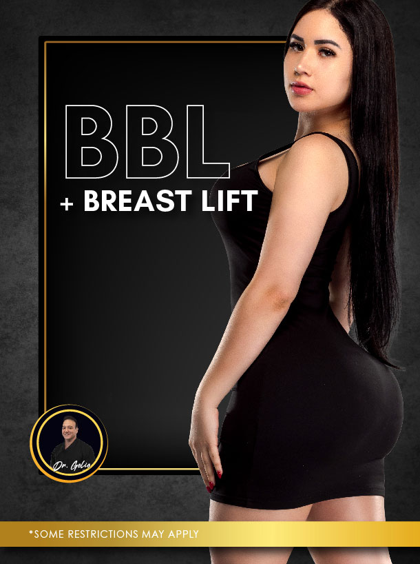 BBL plus Breast Lift with Dr Golio