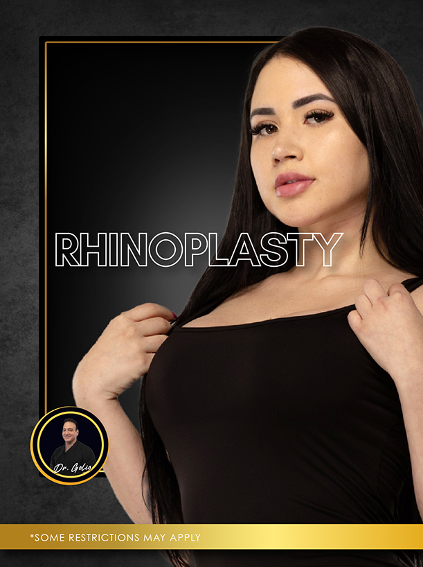 Rhinoplasty starting at $3800