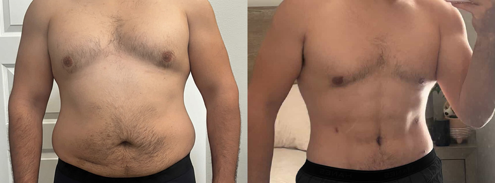 Macho Makeover Before and After